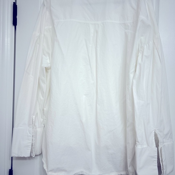 BOOHOO COTTON EXTREME WIDE CUFF SHIRT Size 12 - Picture 5 of 8